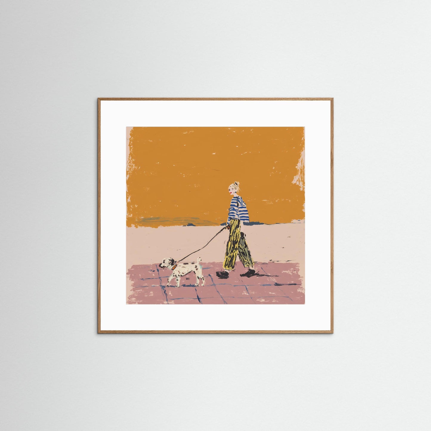 Walking dog