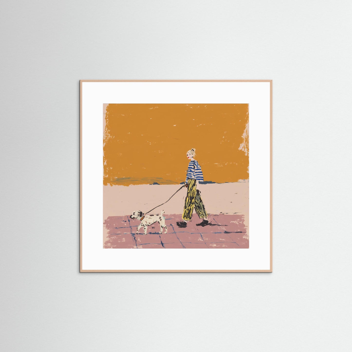 Walking dog