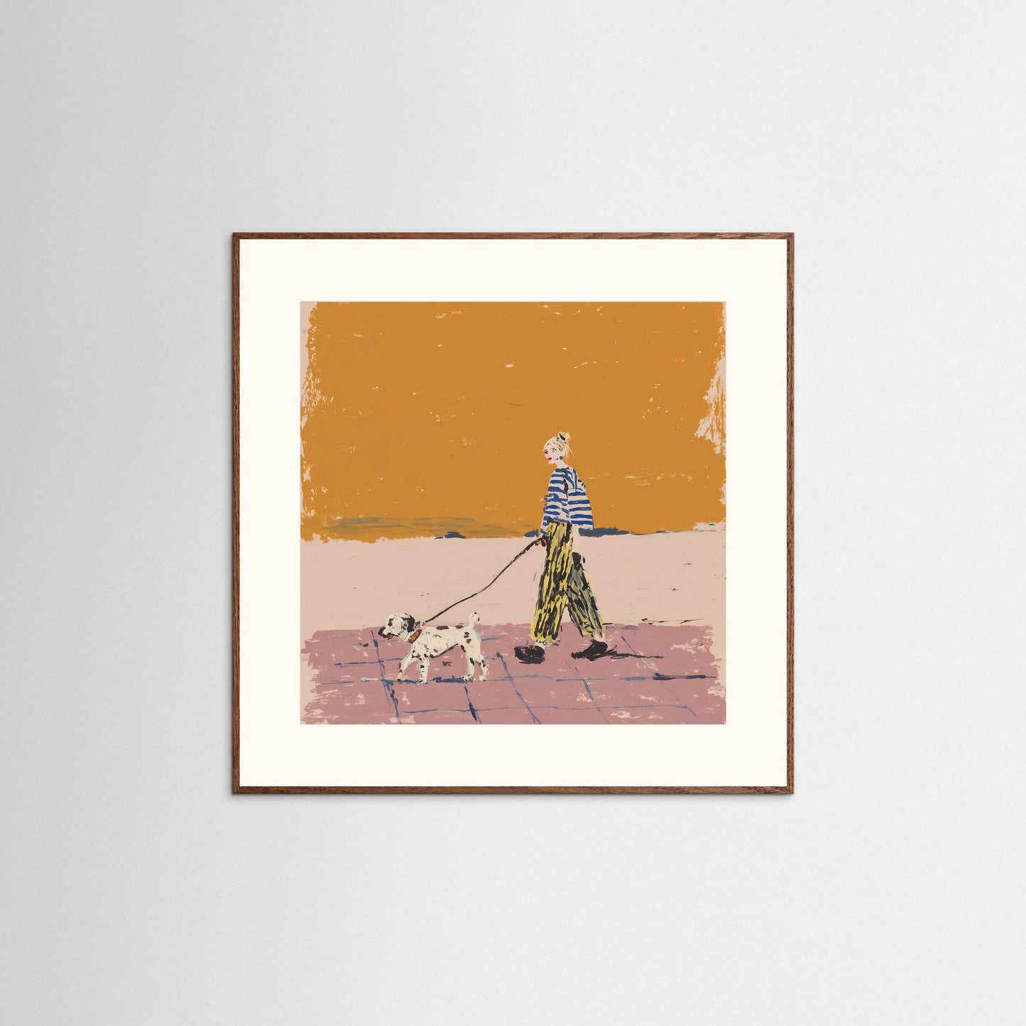 Walking dog