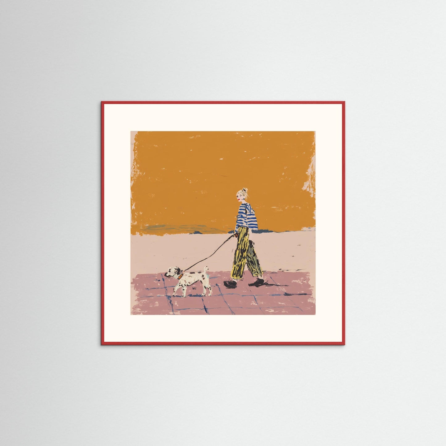 Walking dog