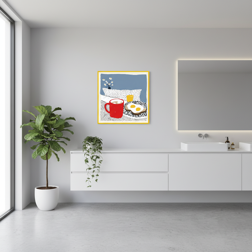 Mockup mediano cuadrado