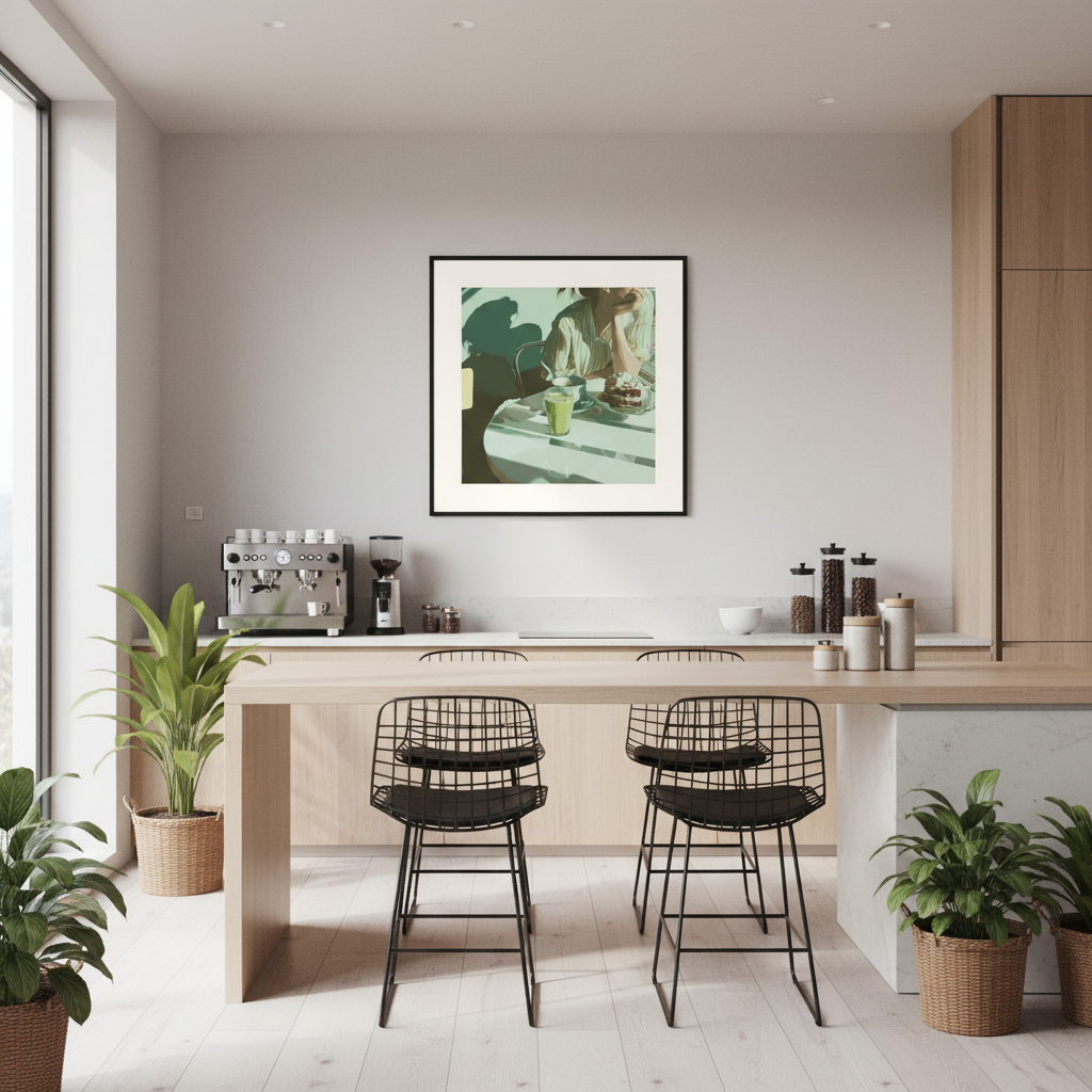 Mockup mediano cuadrado