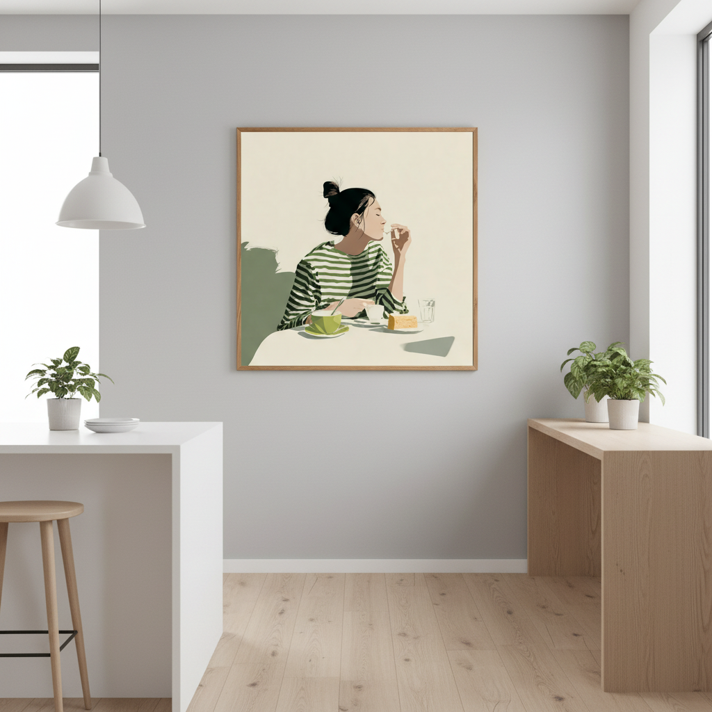 Mockup mediano cuadrado