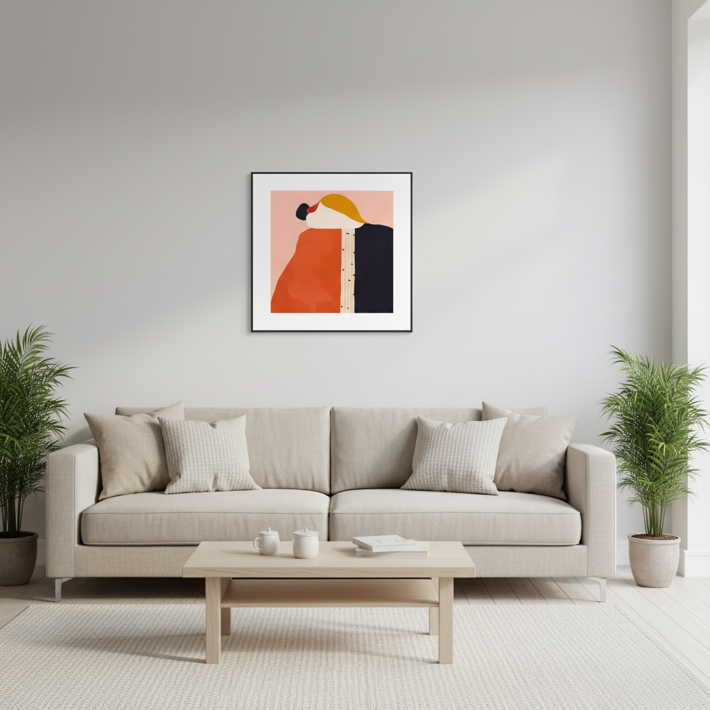 Mockup mediano cuadrado