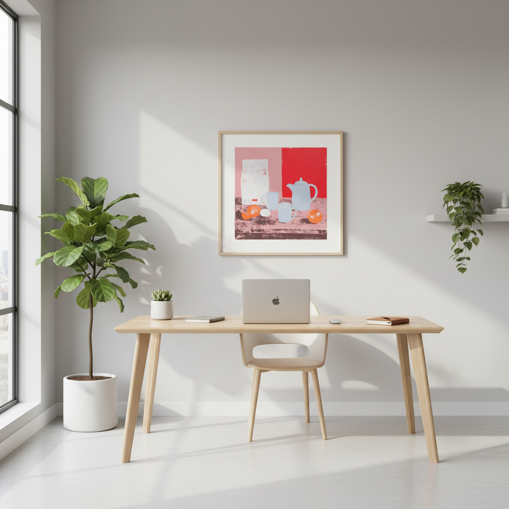 Mockup pequeño cuadrado