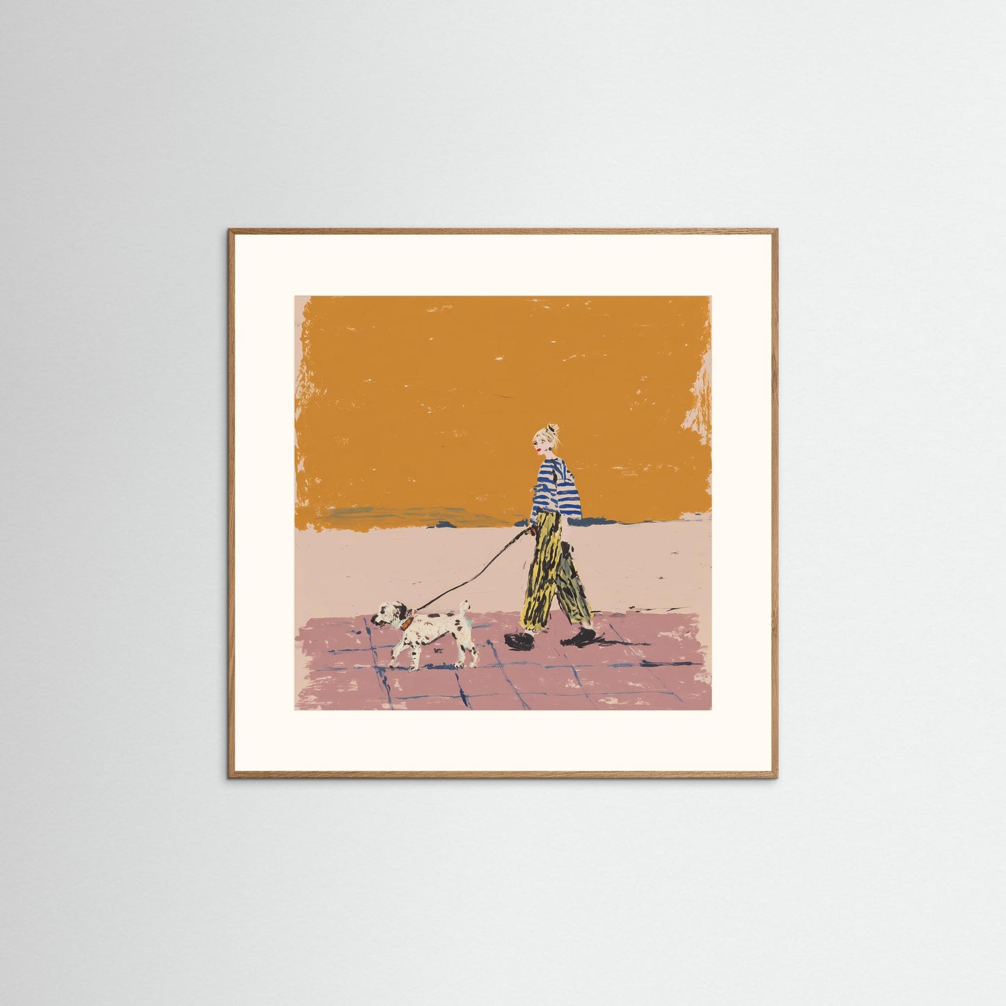 Walking dog