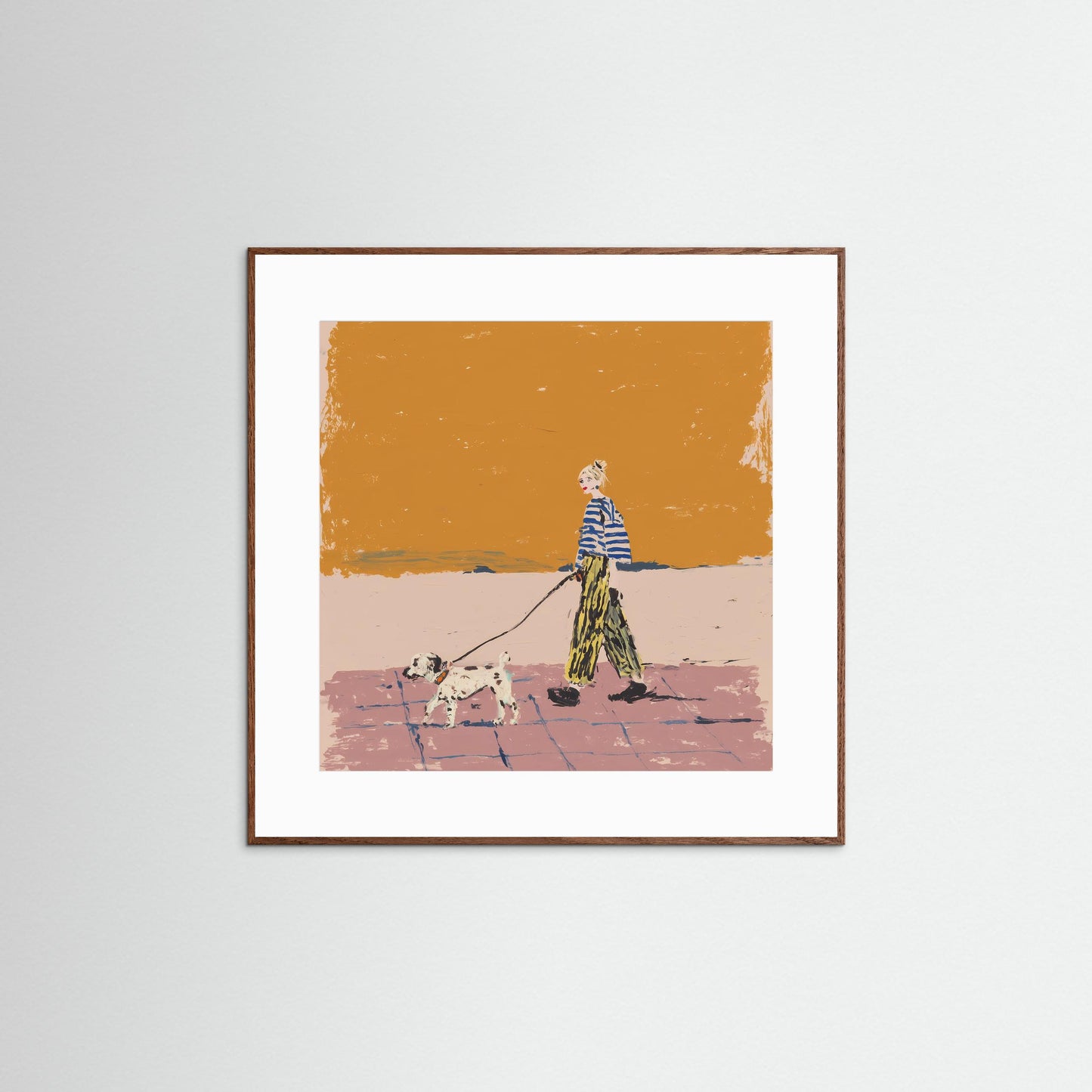 Walking dog